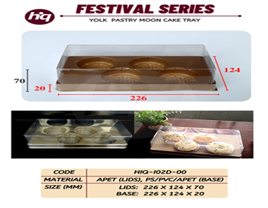 Yolk Pastry Mooncake Tray